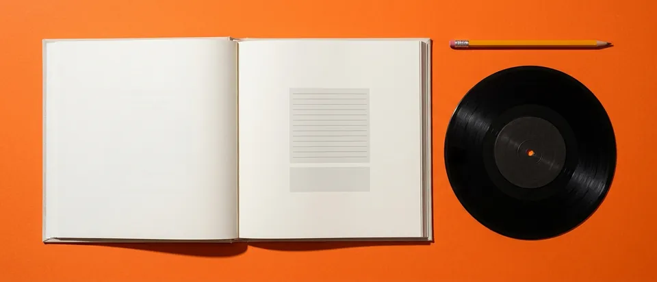 An open book showing the copyright page area where a disclosure statement goes